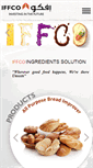 Mobile Screenshot of iffcoingredients.com